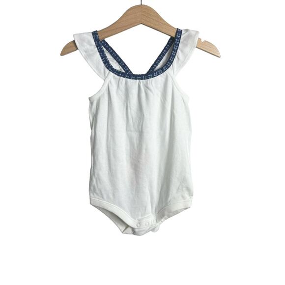 NEW! Gymboree Flutter Sleeve Bodysuit - Picture 1 of 4